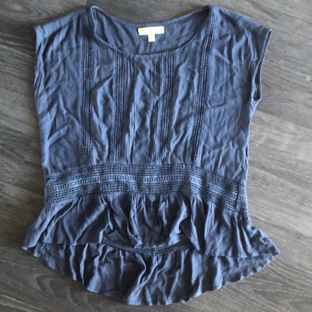 Urban Outfitters Stating at Stars Blue Blouse - M
